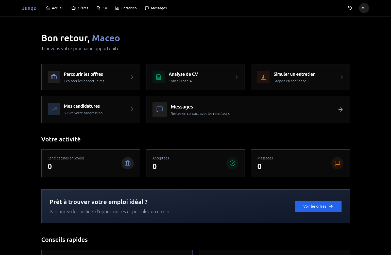 Junqo screenshot 1